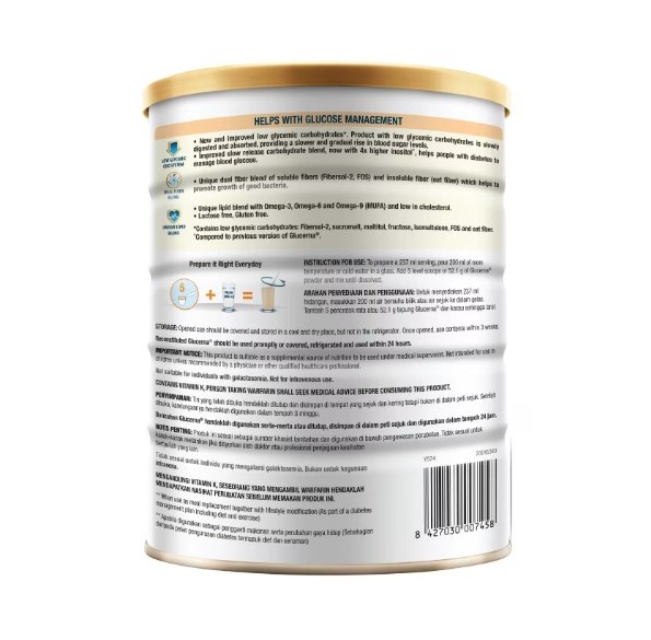 Glucerna Wheat 800G