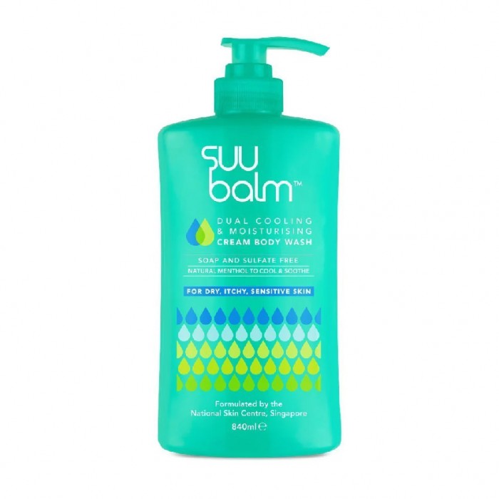 Suu Balm Dual Cooling & Moisturising Cream Body Wash 840ml