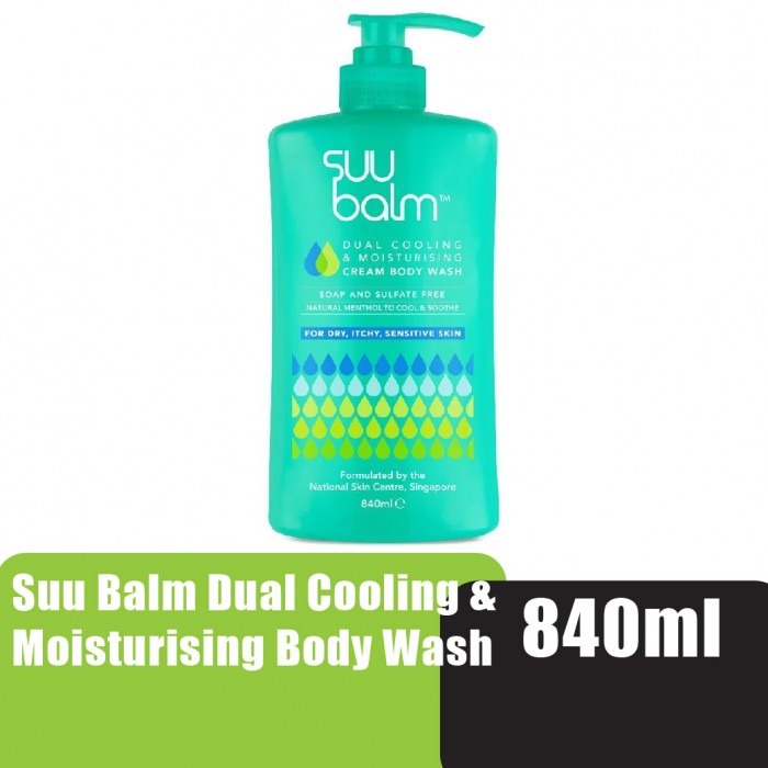 Suu Balm Dual Cooling & Moisturising Cream Body Wash 840ml