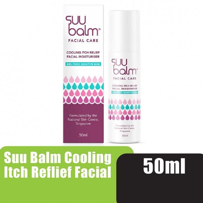 Suu Balm Cooling Itch Relief Facial Moisturiser 50ml