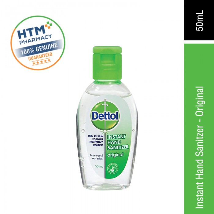 DETTOL INSTANT HAND SANITIZER 50ML - ORIGINAL