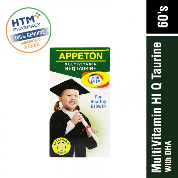 Appeton Multivitamin Hi-Q Taurine With Dha 60'S