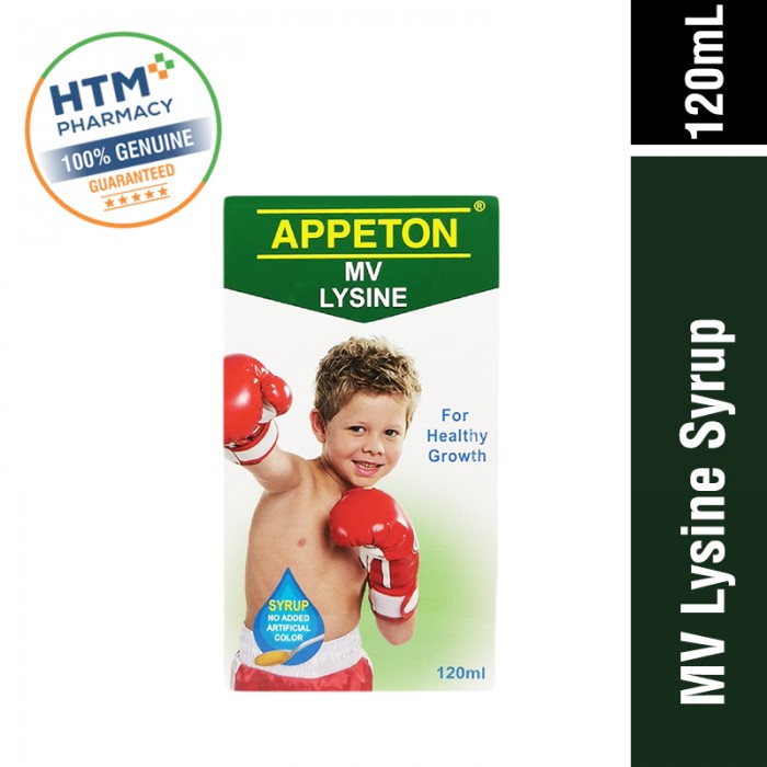 Appeton Multivitamin Lysine Syrup120ML