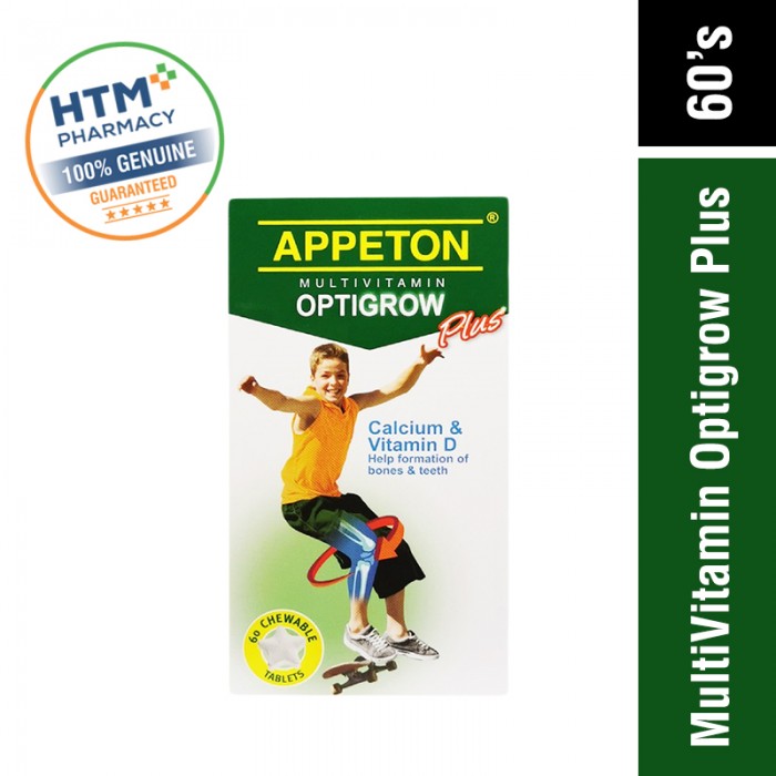 Appeton Multivitamin Optigrow Plus  60'S