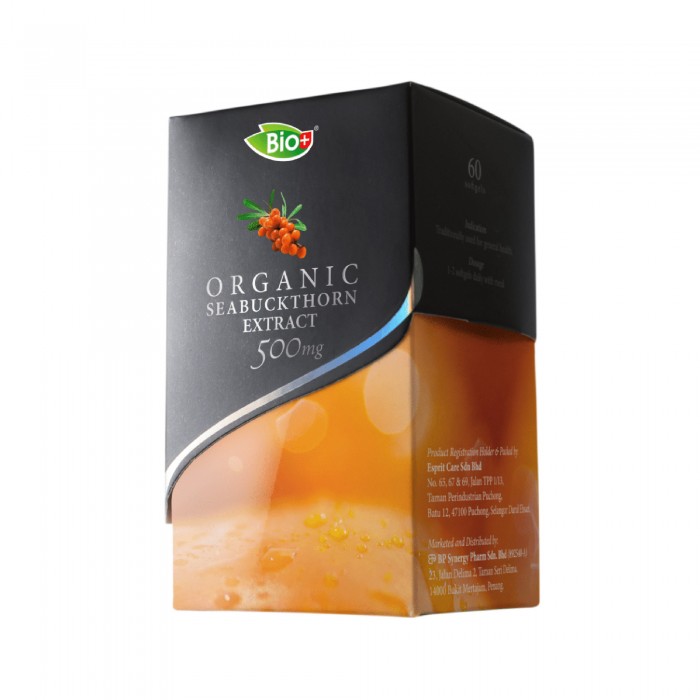 BIO+ Organic Seabuckthorn 沙棘 Extract 60's 抗老 anti aging health supplement 保健食品