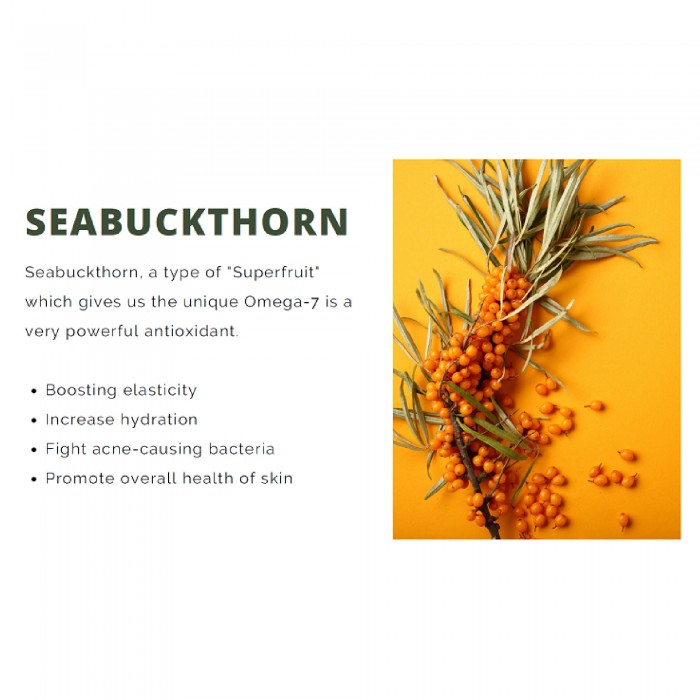 BIO+ Organic Seabuckthorn 沙棘 Extract 60's 抗老 anti aging health supplement 保健食品