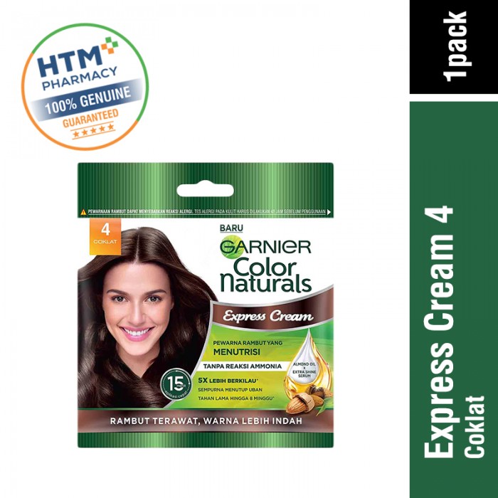 Garnier Express Cream - 4 Coklat