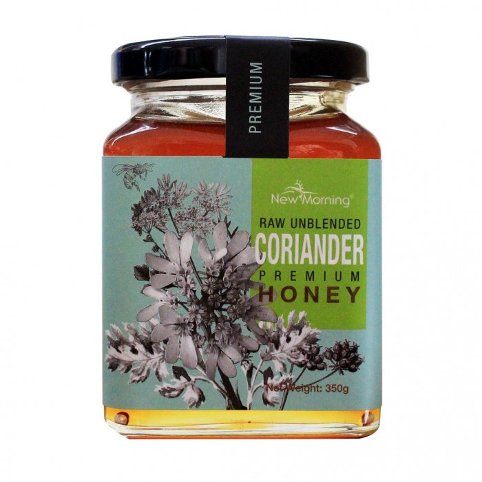 New Morning Raw Unblended Coriander Honey 350g