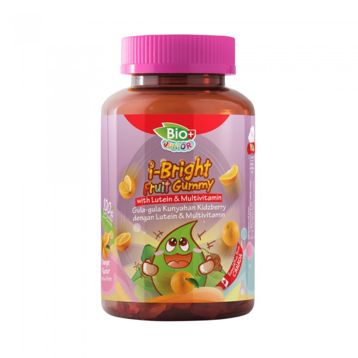 BIO+ Junior I-Bright Gummy With Lutein & Lycopene 80's Eye Supplement for kids Eye gummy 護眼保健品 葉黃素儿童