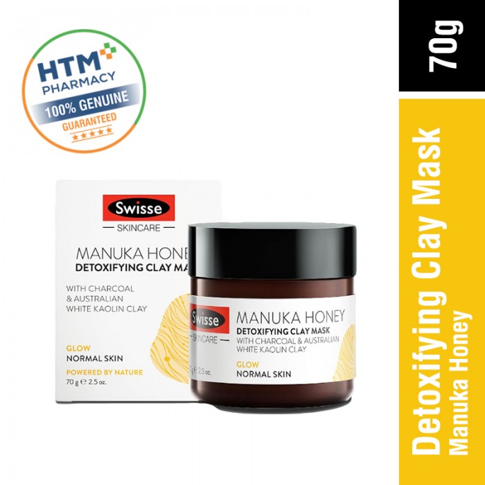 Swisse Manuka Honey Detoxifying Clay Mask 70g