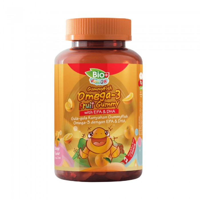 BIO+ Junior Omega 3 Gummy 80's Gula gula 软糖 vitamin 維他命 c for kids