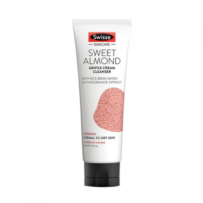 Swisse Sweet Almond Gentle Cream Cleanser 125ml