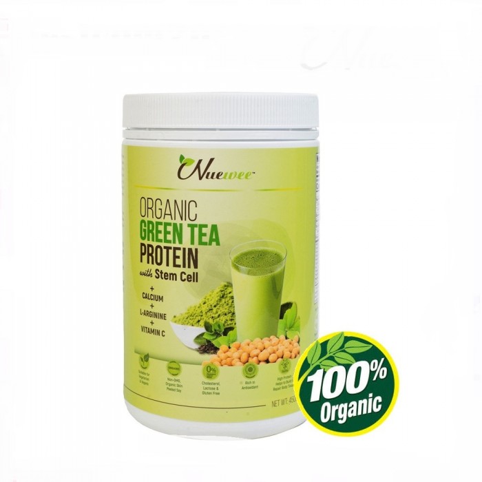 NUEWEE ORGANIC GREEN TEA PROTEIN 450G