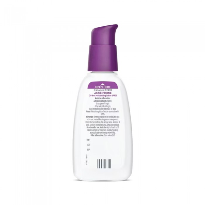 CETAPHIL Pro Acne Prone Oil Moist Lotion Spf25 118ml for Moisturizer, Sunscreen