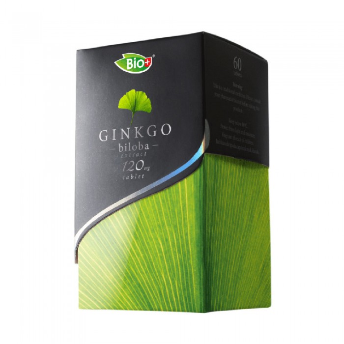 BIO+ Ginkgo Biloba 120mg 60's brain & memory supplement 银杏保健品