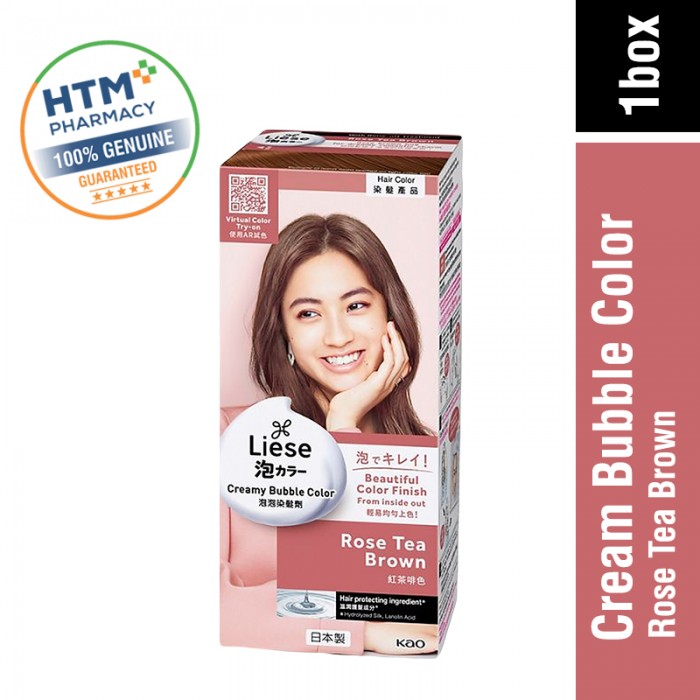 Liese Creamy Bubble (Natural Series) - Rose Tea Brown