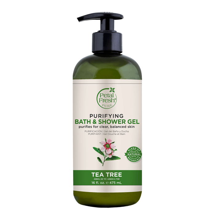 Petal Fresh Soothing Bath & Shower Gel 475ml - Tea Tree