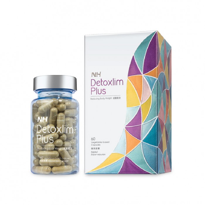 NH Detoxlim Plus 60's (detox vege capsule halal)