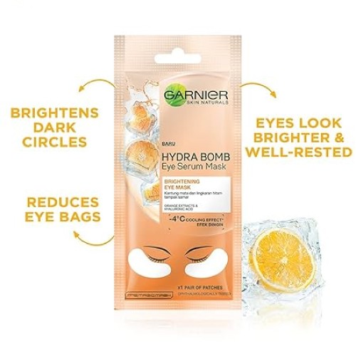 GARNIER Hydra Bomb Orange Eye Mask -Skin Care, Eye Mask , 眼罩