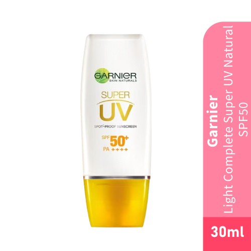 GARNIER Light Complete Super UV Natural SPF50 30ml- Sunscreen, SPF50 Sunscreen , 防晒霜