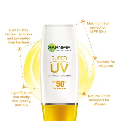 GARNIER Light Complete Super UV Natural SPF50 30ml- Sunscreen, SPF50 Sunscreen , 防晒霜