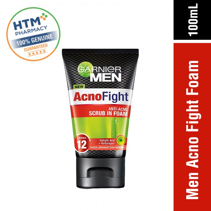 Garnier Men Acnofight Scrub in Foam 100ml