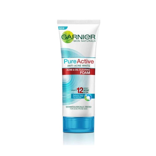 GARNIER Pure Active Acne-Oil Clearing Scrub 100ml- Skin Care, Face Scrub (磨砂膏 臉部)