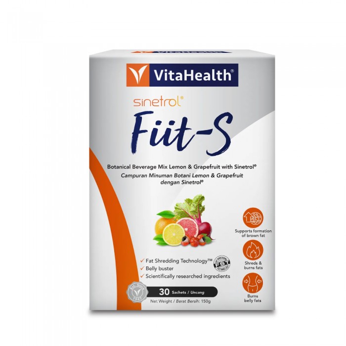 VITAHEALTH Fiit -S 30's-Vitamin C, Fish Oil, Weight Loss