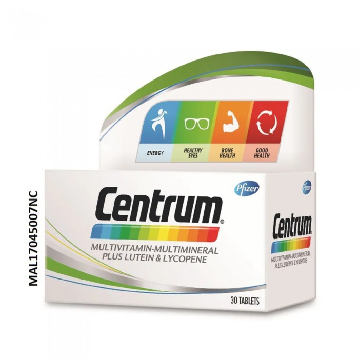 Centrum Multivitamin-Multimineral Plus Lutein & Lycopene 30's Foc 7's