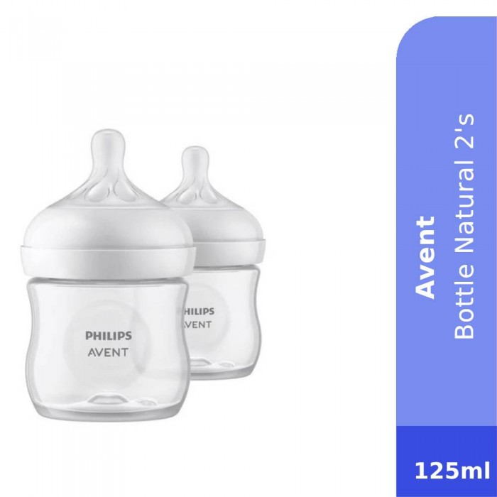 AVENT Bottle Natural 125 ml x2 -Bottle Feeding , Baby Feeding , 奶瓶