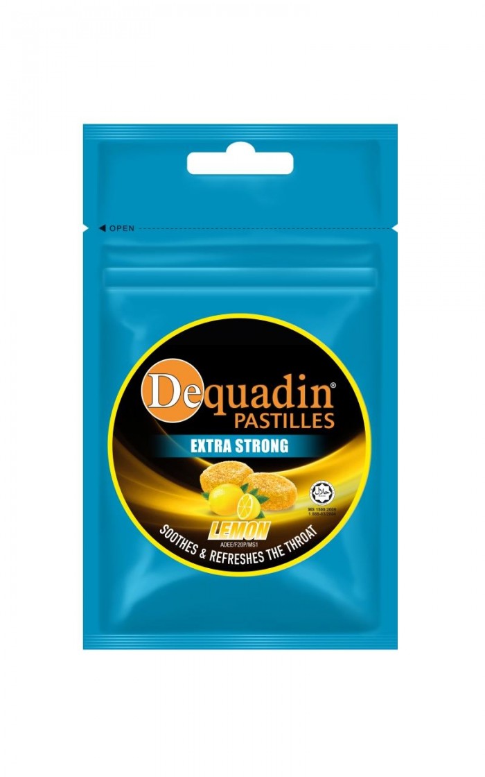 Dequadin Himalayan Salt & Lemon Past 20g 20’s