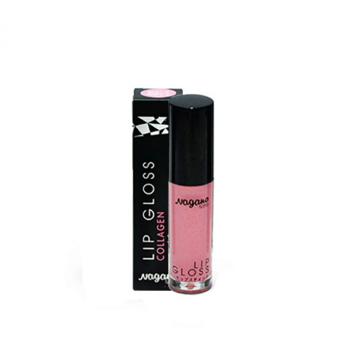 NAGANO LIP GLOSS 7G - NO 1 PINK MACAROON