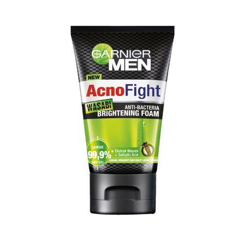 GARNIER Men AcnoFight Foam 50ml- Cleanser, Skincare, 洗脸霜