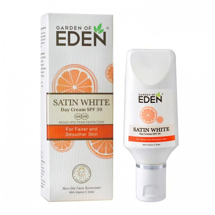 Garden Of Eden Satin White Day Cream 40G