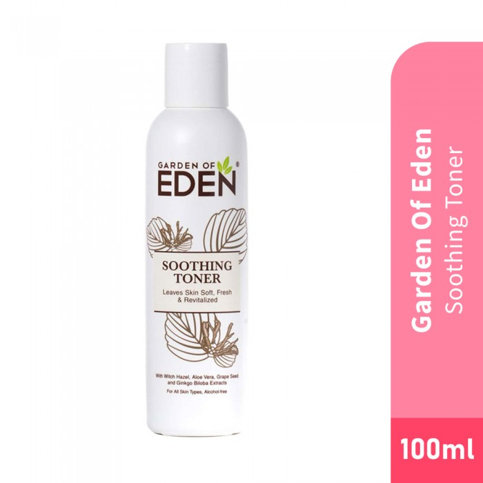 GARDEN OF EDEN Soothing Toner 100ml- Skin Care, Toner, Hydrating Toner