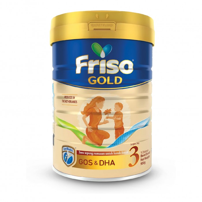 FRISO GOLD Step 3 (1-3 Years) Milk Formula 900g - Susu Tepung Junior / Junior Milk Powder 小孩奶粉