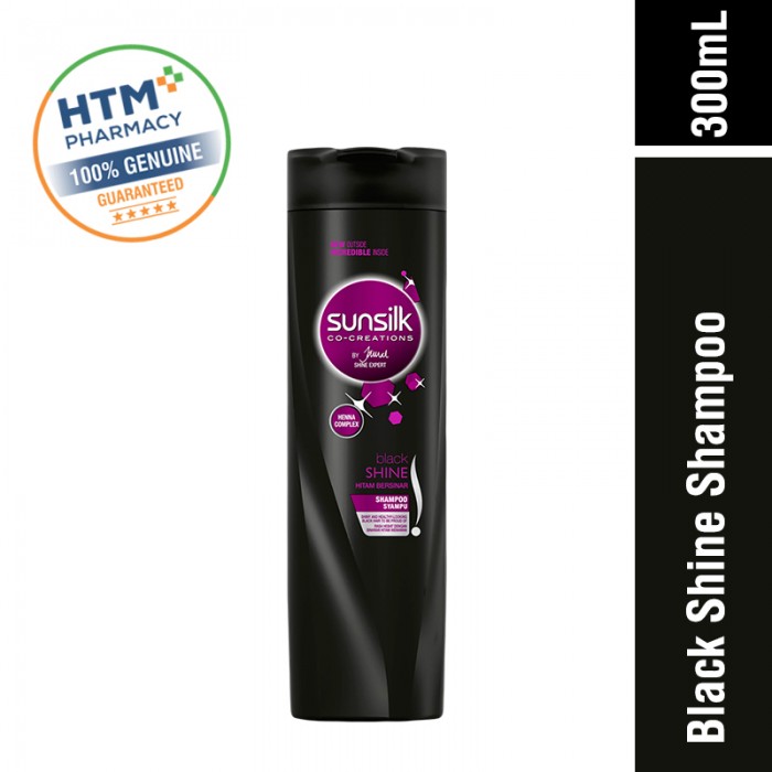 Sunsilk Shampoo 300ml - Black Shine