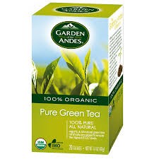 Garden of The Andes Organic Green Tea 20 bags