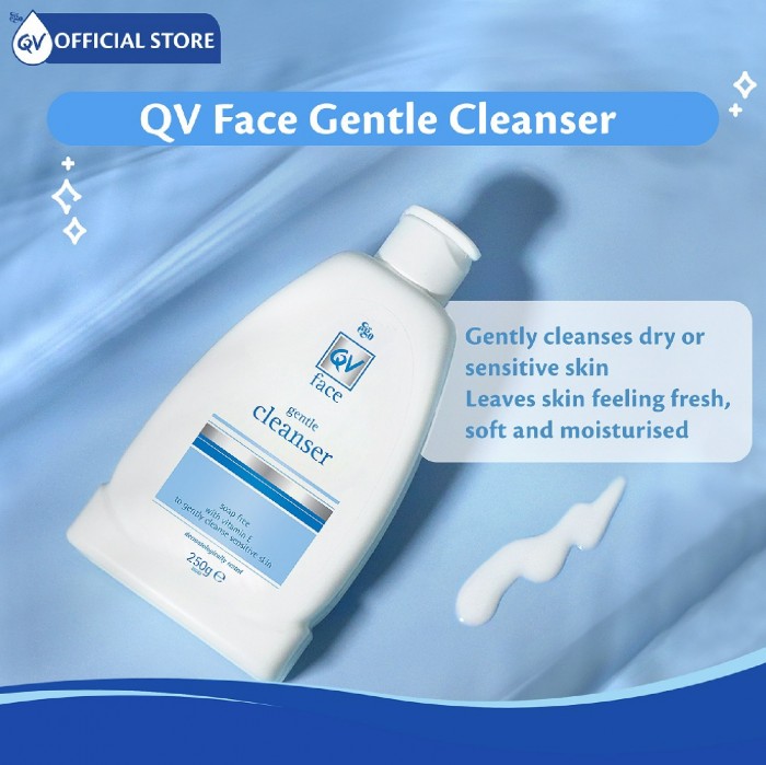 EGO QV Gentle Facial Cleanser 200ml - Face Wash For Sensitive, Dry Skin Pencuci Muka / Pembersih Muka 洗臉霜 洗脸乳