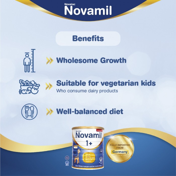 Novamil 1+ (1-3 Tahun) 800g