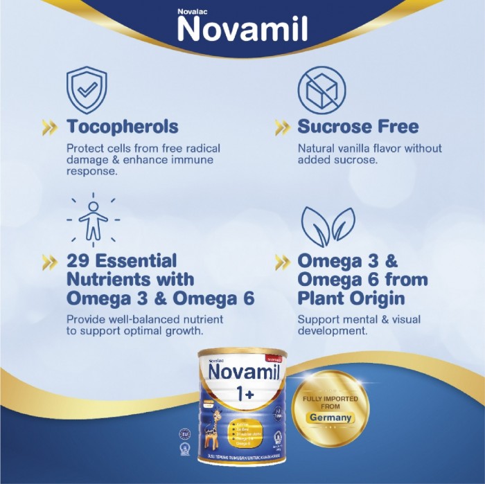 Novamil 1+ (1-3 Tahun) 800g