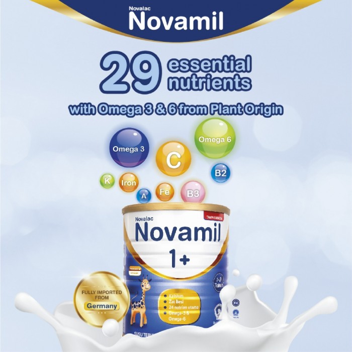 Novamil 1+ (1-3 Tahun) 800g