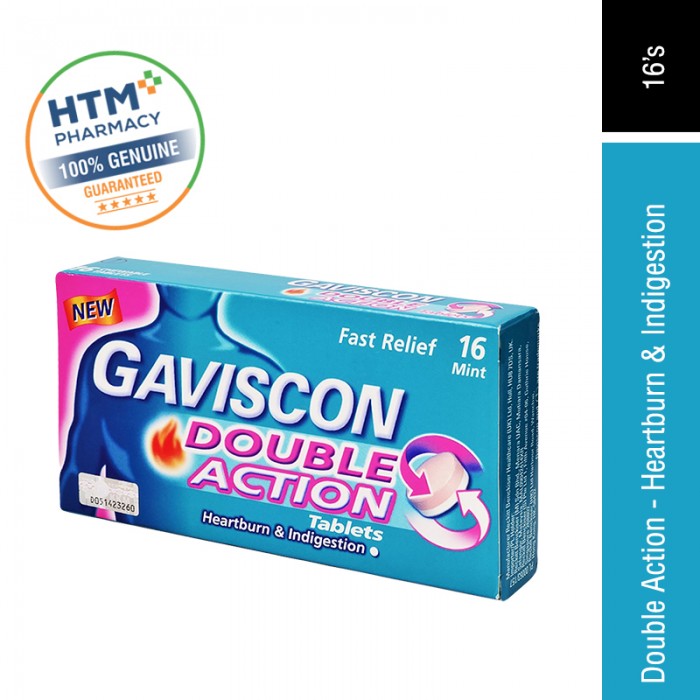 Gaviscon Double Action 16'S