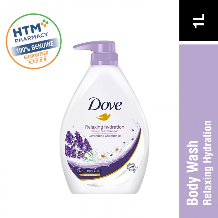 Dove Bodywash 1L - Relaxing Hydration