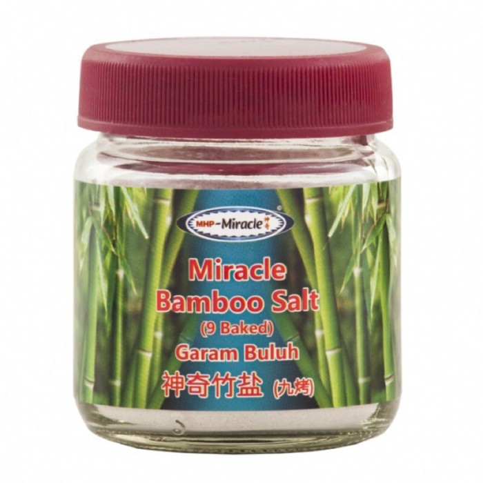 MHP-Miracle Organic Bamboo Salt 150gm (9 Baked)