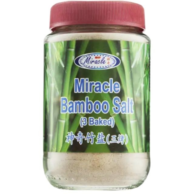 MHP-Miracle Organic Bamboo Salt 300gm (3 Baked)