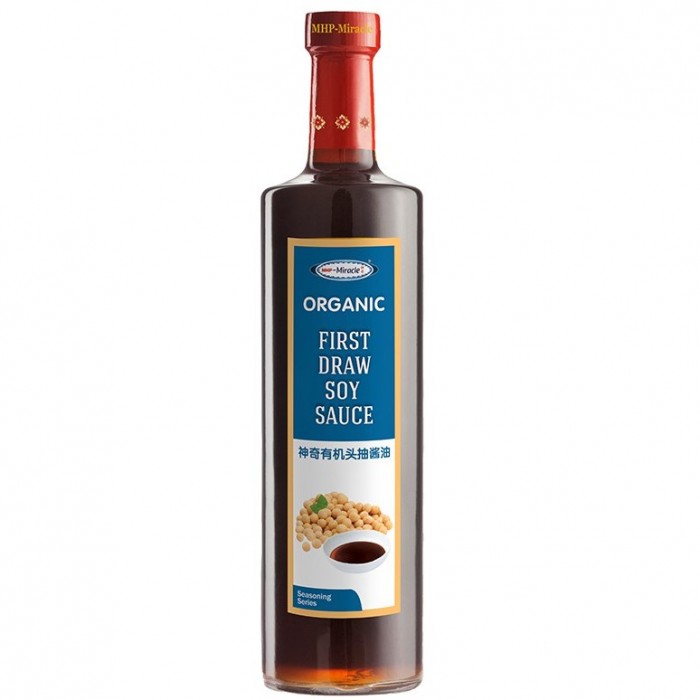 MHP-Miracle Organic First Draw Soy Sauce 375ml