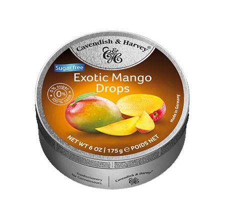 Cavendish & Harvey Free Exotic Mango 175g