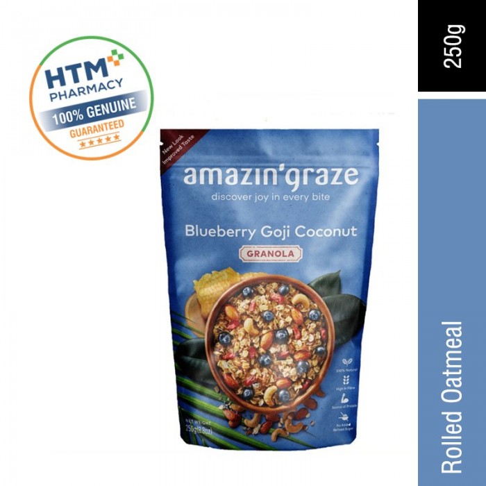 Amazin' Graze Granola 250G - Blueberry Jigo Coconut