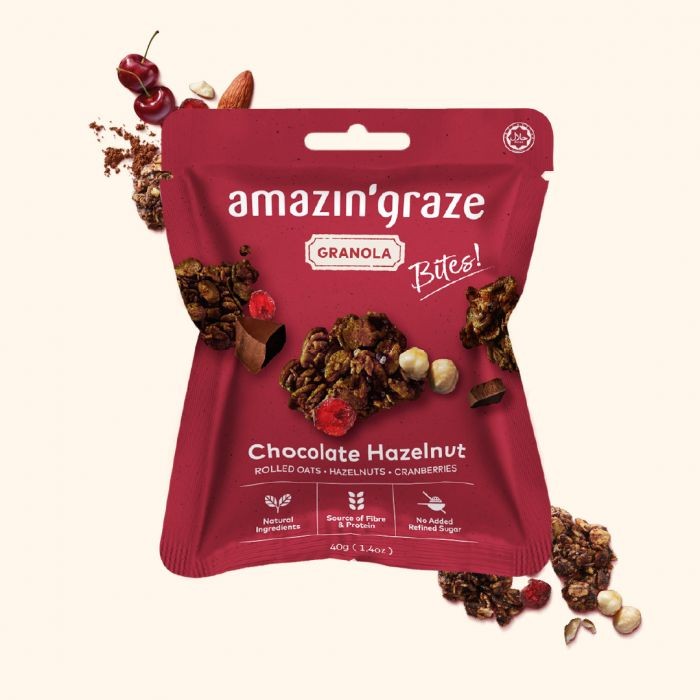 Amazin' Graze Granola Snack 40G - Hazelnut